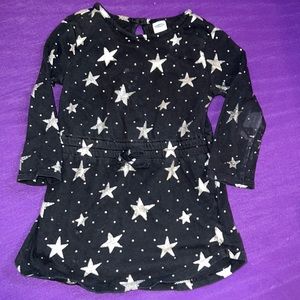 Old Navy Black Star Dress